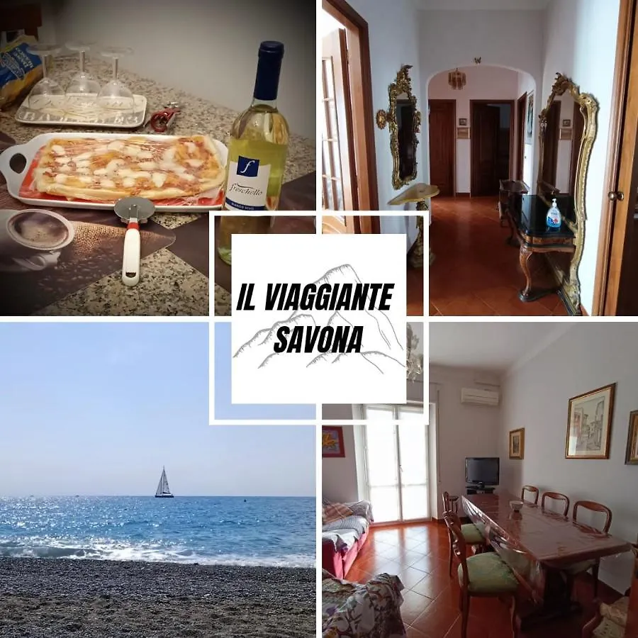 Appartamento Il Viaggiante Mare 350 M - Quadrilocale - Centro Commerciale - Universita -Porto Costa Crociere E Corsica Ferries Savona
