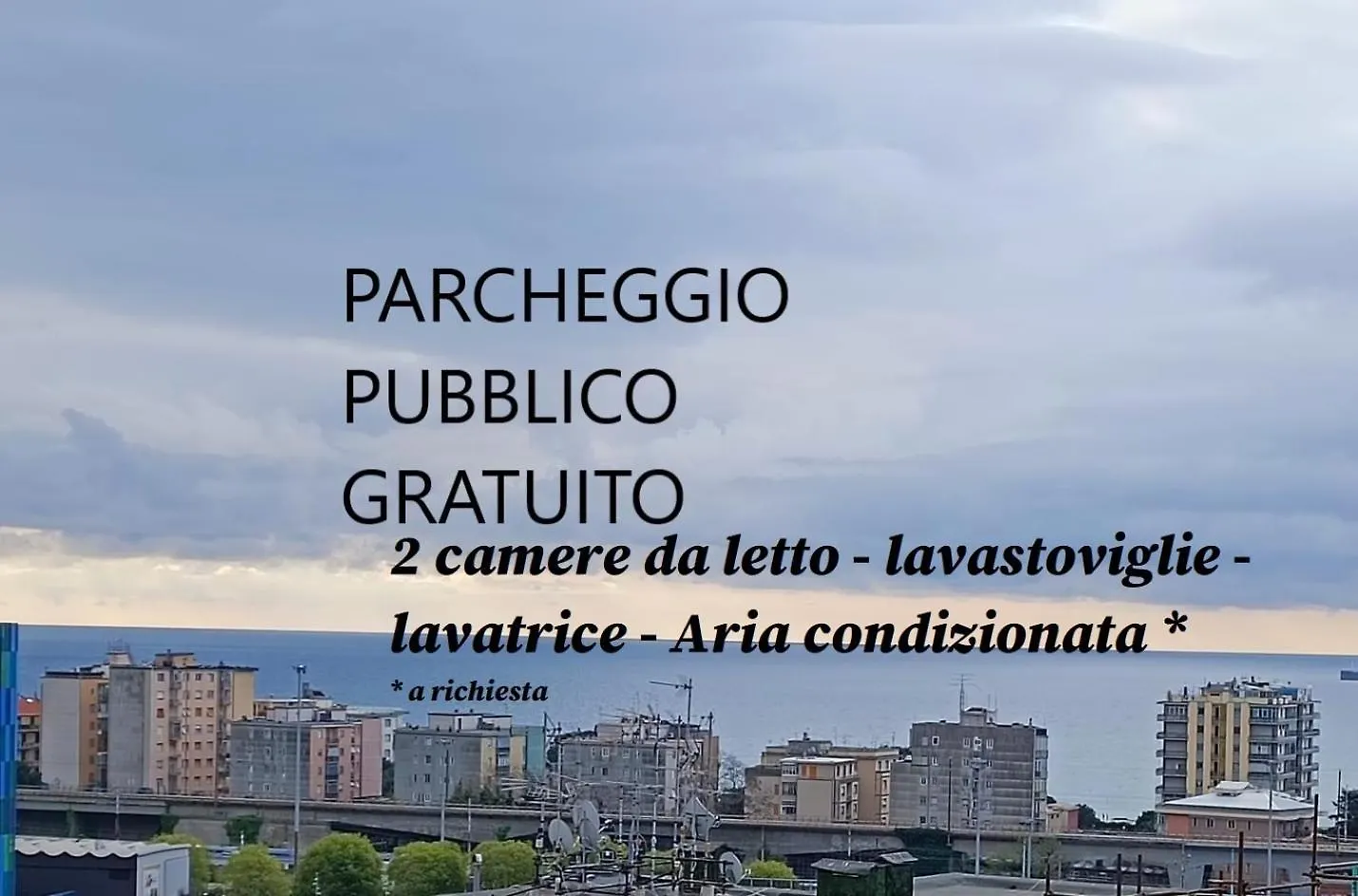 Appartamento Il Viaggiante Mare 350 M - Quadrilocale - Centro Commerciale - Universita -Porto Costa Crociere E Corsica Ferries Savona